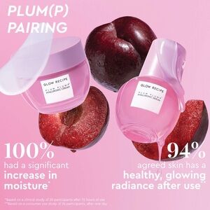 Glow Recipe Plum Plump Deep Hydration Kit NIB Plump Plump Hyaluronic Cream